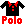 schwarzes Polo